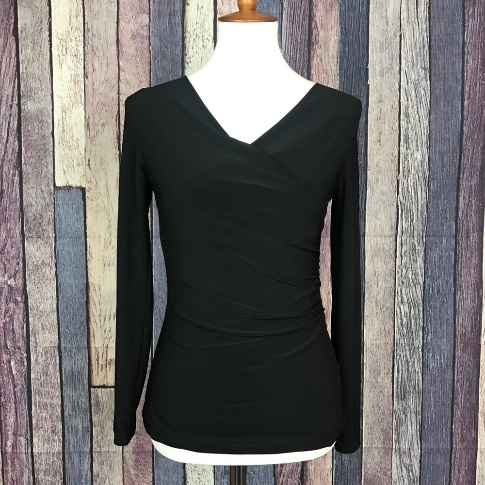 Chaus Formal Stretch Blouse Small Petite